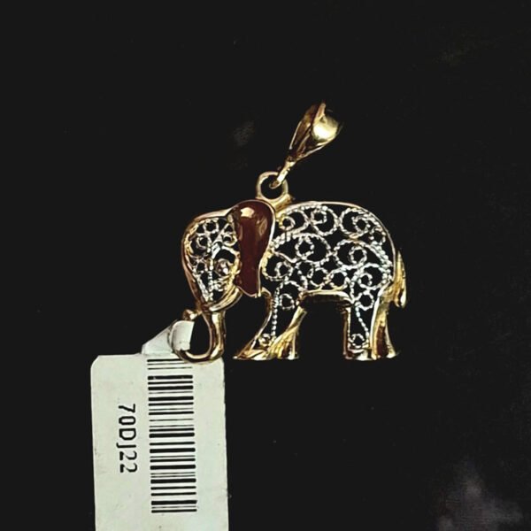 Dije Elefante Oro 10 Kt.