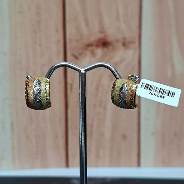 Arracada Huggies oro 14 Kt.