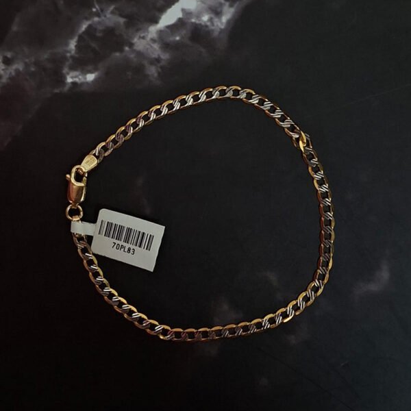 Pulso Cubano oro 14 Kt.