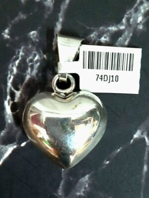 74DJ10 Dije Corazon llamador de angeles