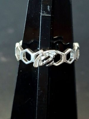 Anillo panal y abeja Anillo panal y abeja